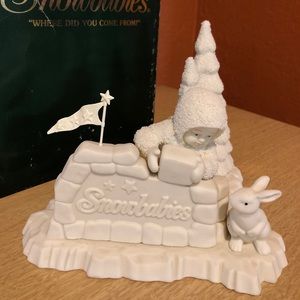 Snowbabies “Where Did You Come From?”